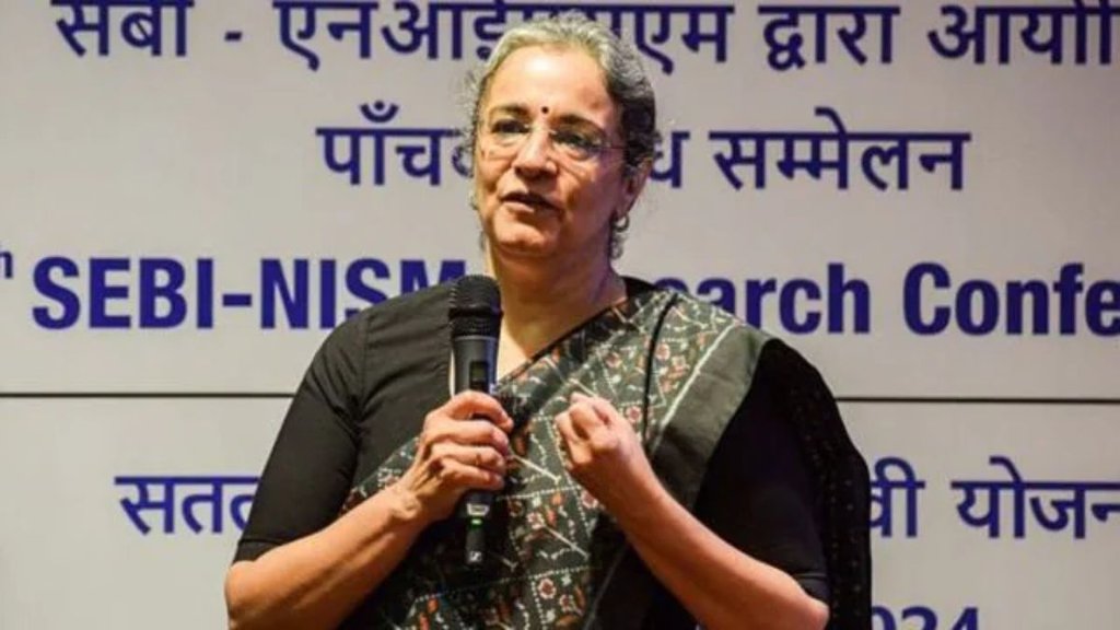 SEBI chief, former SEBI chairperson, Madhabi Puri Buch,