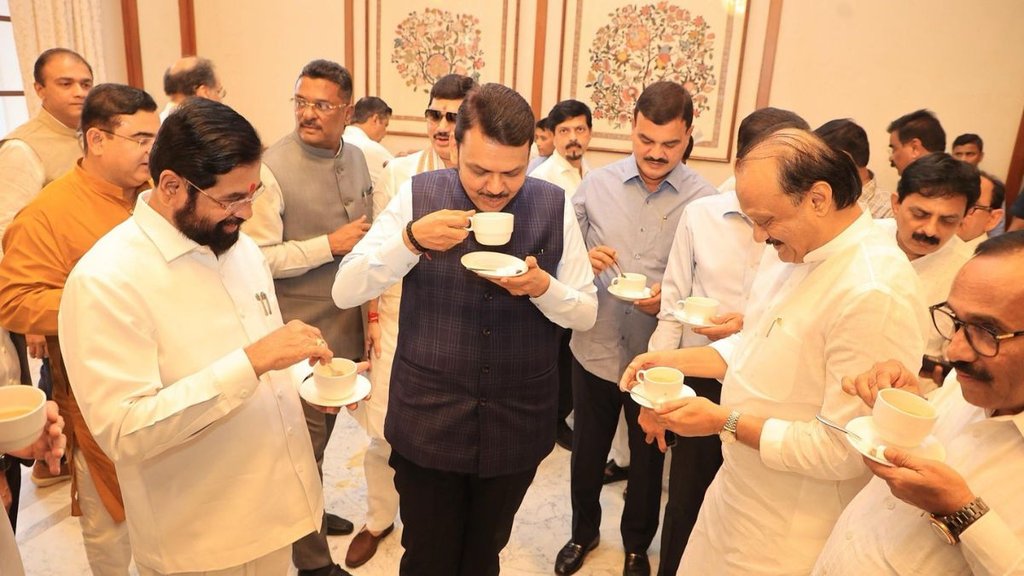 CM Devendra Fadnavis, Eknath Shinde, Ajit Pawar,