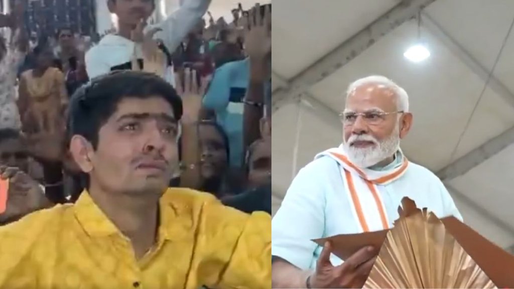 PM Modi Surat Visit, Modi Emotional Moment, Surat Public Meeting,