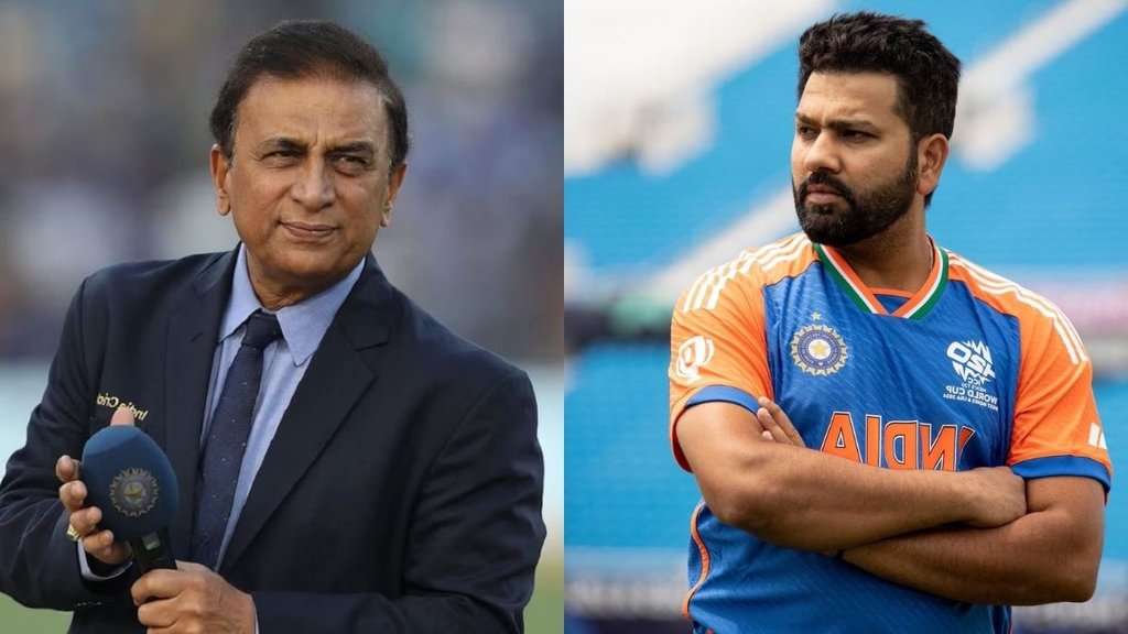 rohit sharma, sunil gavaskar
