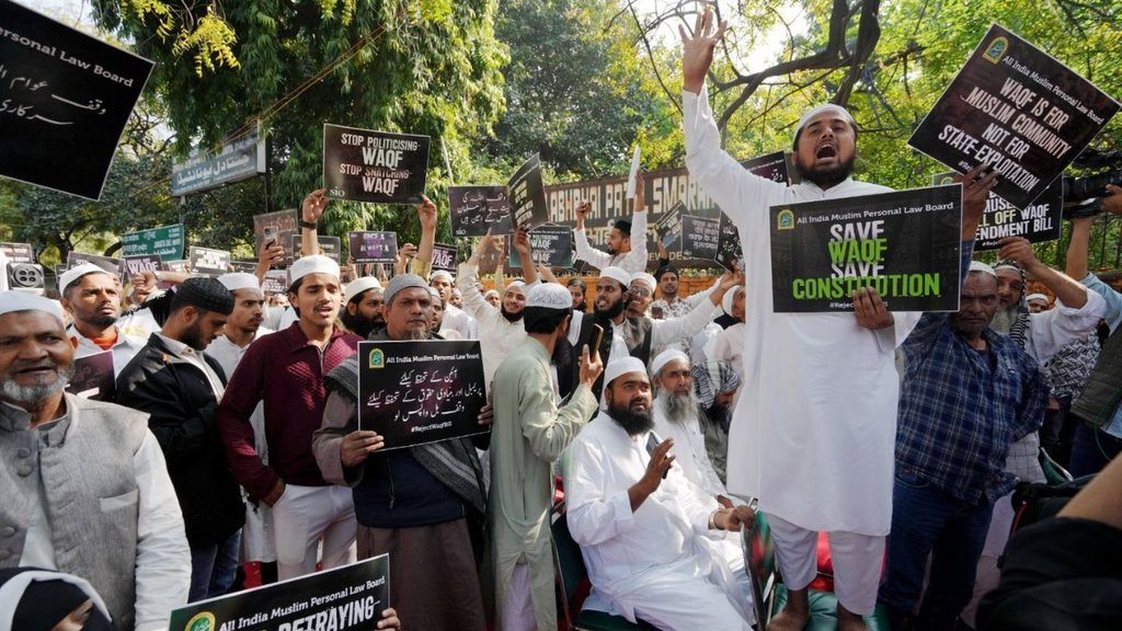 waqf bill | modi government | jantar mantar |