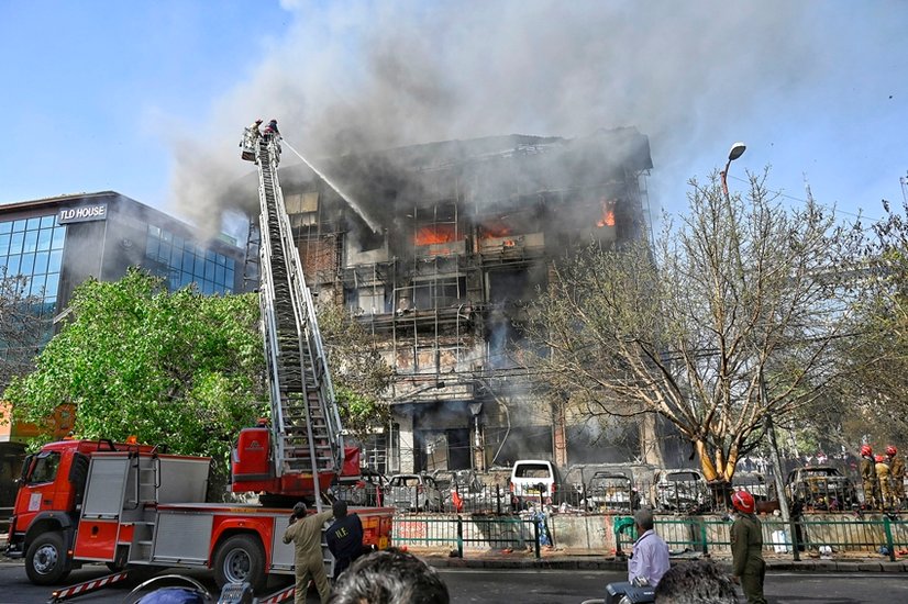 Jhandewalan fire accident