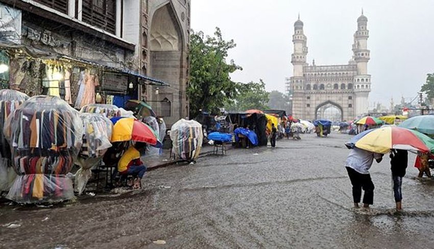 Charminar, Hyderabad rain, Charminar minaret collapse, ASI investigation, Charminar damage, Hyderabad storm, Telangana weather, Charminar safety, Charminar collapse, ASI statement
