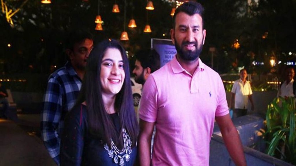 Cheteshwar Pujara | Cheteshwar Pujara Wife | Pujara wife puja pabri