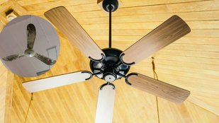 Cleaning ceiling fan hack। greasy ceiling fan। ceiling fan blades