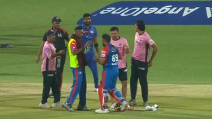 DC vs MI, IPL 2025, Karun Nair Jasprit Bumrah fight