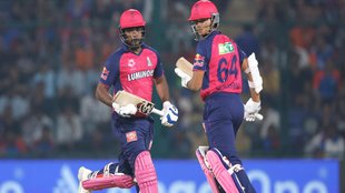 DC vs RR, IPL 2025, Sanju Samson injury, Sanju Samson Retire hurt