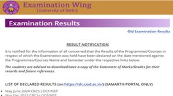 DU SOL Results 2025: डीयू एसओएल सेमेस्टर एग्जाम का रिजल्ट जारी, यहां Direct Link से डाउनलोड करें मार्कशीट