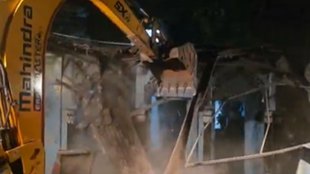dehradun news, doon Hospital, Illegal Mazar Demolished