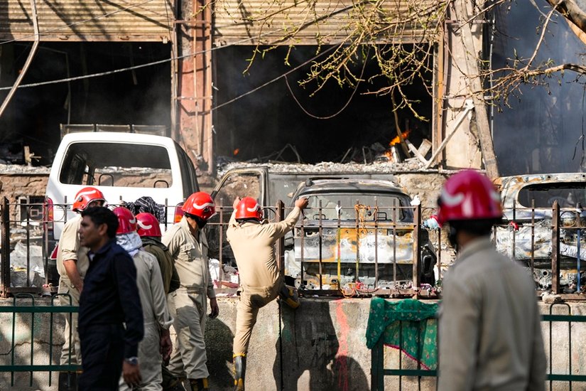 Fire brigade Delhi