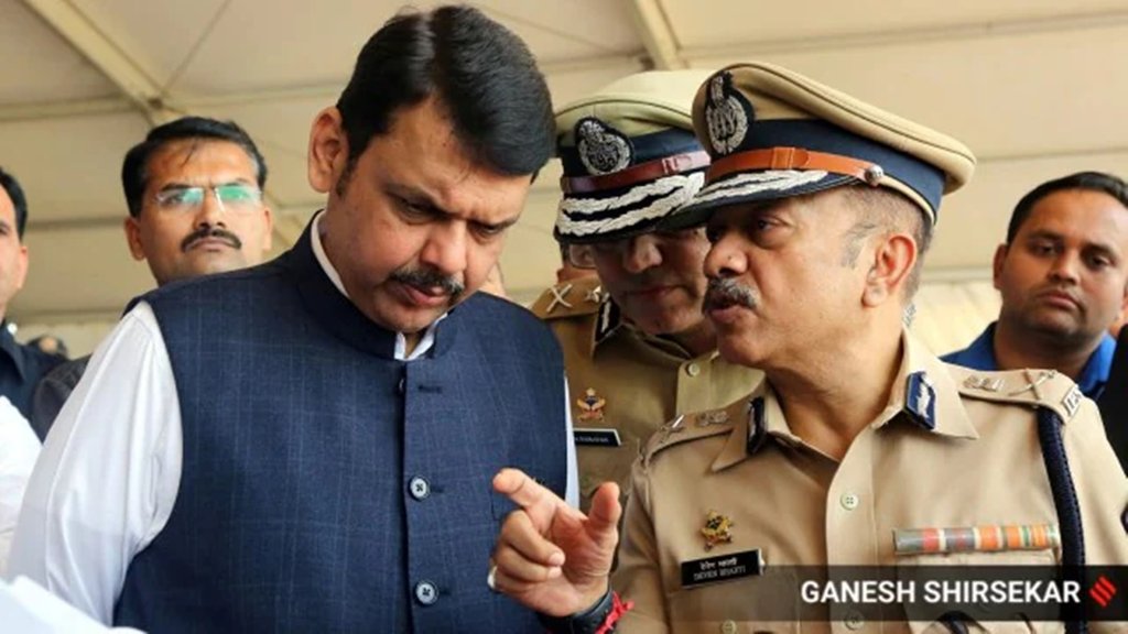 Deven Bharti, Mumbai Police Commissioner, Devendra Fadnavis