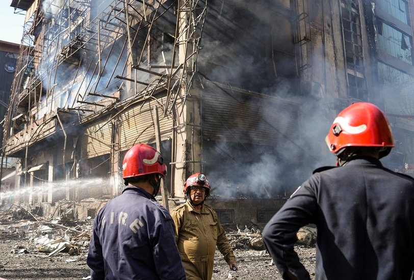 Shop damage in Jhandewalan fire