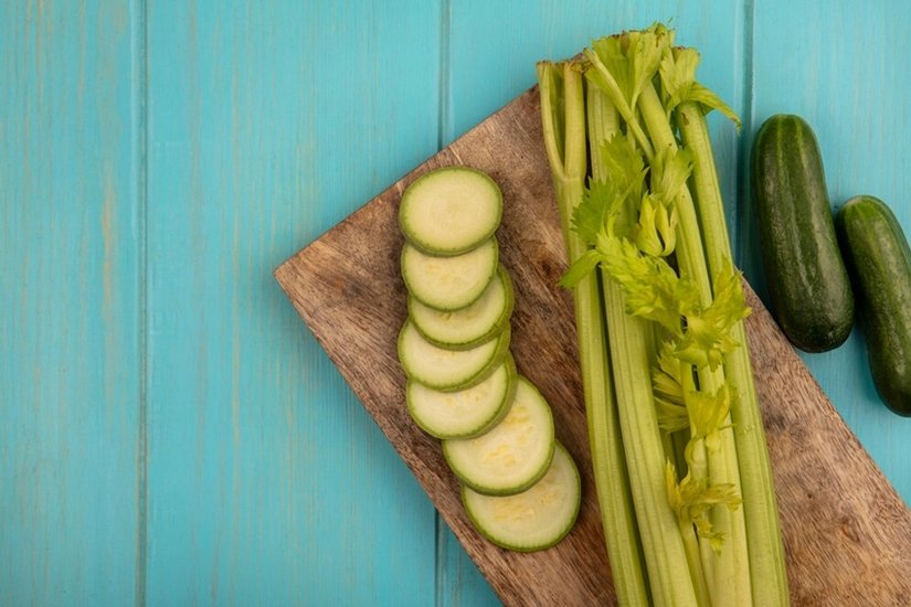 Healthy cold soup