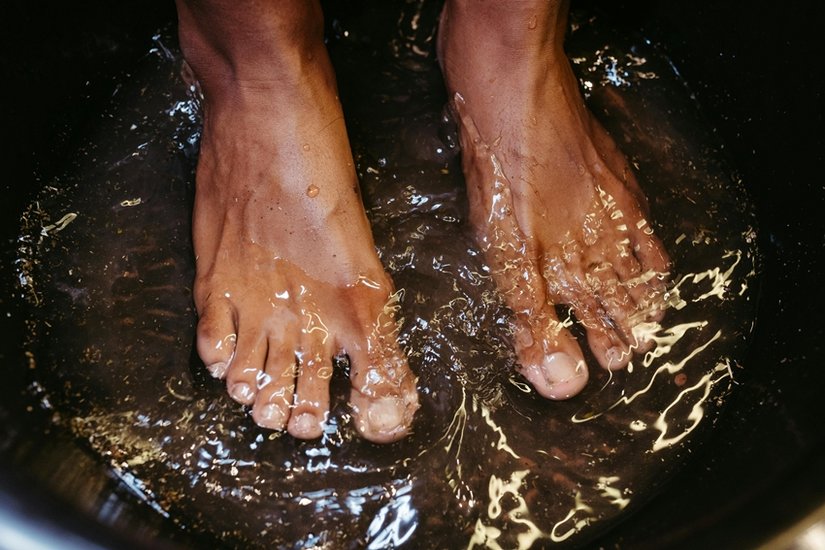 Home pedicure steps
