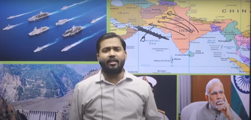 Indian government impose a naval blockade on Pakistan