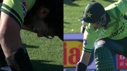 न्यूजीलैंड के खिलाफ मैच में टूटा इमाम उल हक का जबड़ा, मैदान से पहुंच गए अस्पताल; VIDEO