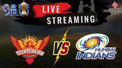 ऐसे देखें सनराइजर्स हैदराबाद बनाम मुंबई इंडियंस मैच का टीवी और ऑनलाइन पर लाइव एक्शन, ये हैं लाइव स्ट्रीमिंग डिटेल्स