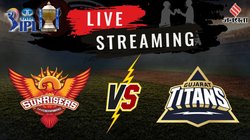 सनराइजर्स हैदराबाद बनाम गुजरात टाइटंस आईपीएल मैच का सीधा प्रसारण, ऐसे देखें आज के मैच का लाइव टेलीकास्ट