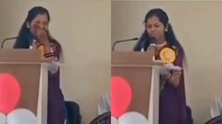 ‘जिंदगी का कोई भरोसा नहीं…’, कॉलेज के फेयरवल में स्पीच देते हुए बेहोश हुई लड़की, फिर नहीं उठी, मौत का डराने वाला Viral Video