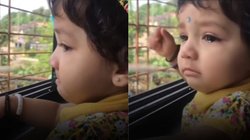 मम्मा-मम्मा कहकर रोने लगी मां को ऑफिस जाते देख छोटी बच्ची, इशारा कर बुलाया वापस, Viral Video देख पसीज जाएगा कलेजा