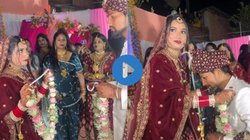 दुल्हन का एक इशारा और घुटनों पर बैठ गया दूल्हा, Viral Video देख यूजर्स बोले – अभी तो पूरी जिंदगी बची है, आगे…