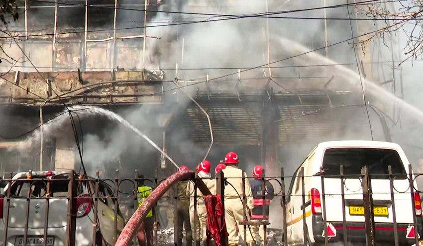 No casualties in Delhi fire