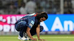 KKR vs LSG: जुर्माने का बाद भी नहीं माने दिग्वेश राठी, आइडल को आउट करके खास अंदाज में मनाया जश्न