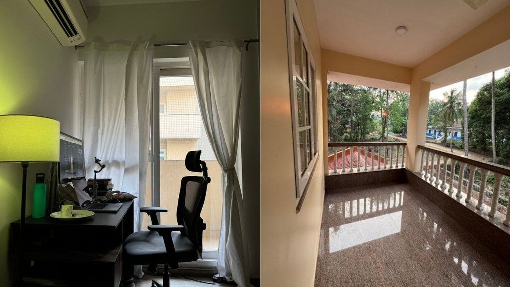 Noida,Goa,High rent,man moves from Noida to goa