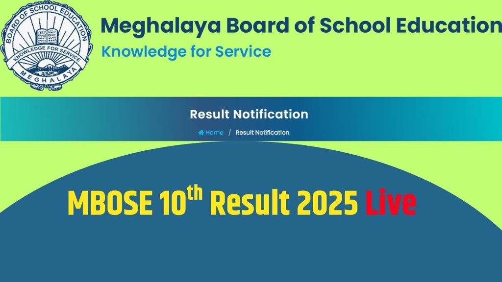 mbose sslc result 2025 live, Meghalaya board result,