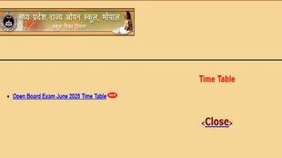 MPSOS Exam Date sheet, MPSOS Exam Schedule,
