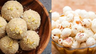 Makhana Gud Ladoo Recipe। Makhana Laddoo। Makhana Gud Ladoo