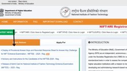 NIFT Result 2025 Out: NTA ने निफ्ट एंट्रेंस एग्जाम रिजल्ट किया जारी, डायरेक्ट लिंक exam.nta.ac.in पर सीधा करें चेक