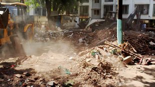 Demolition drive, Nashik dargah, Nashik dargah demolition