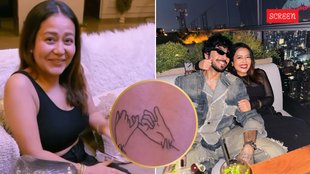 Neha kakkar, Neha kakkar got tattoo, Neha kakkar Tattoo for tony kakkar