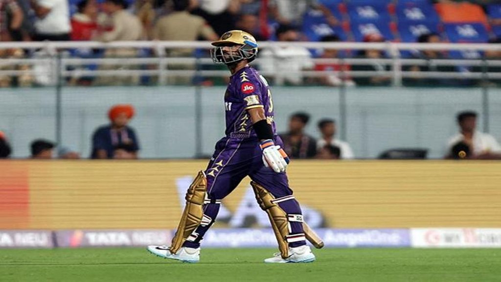 PBKS vs KKR, IPL 2025, Ajinkya Rahane wicket