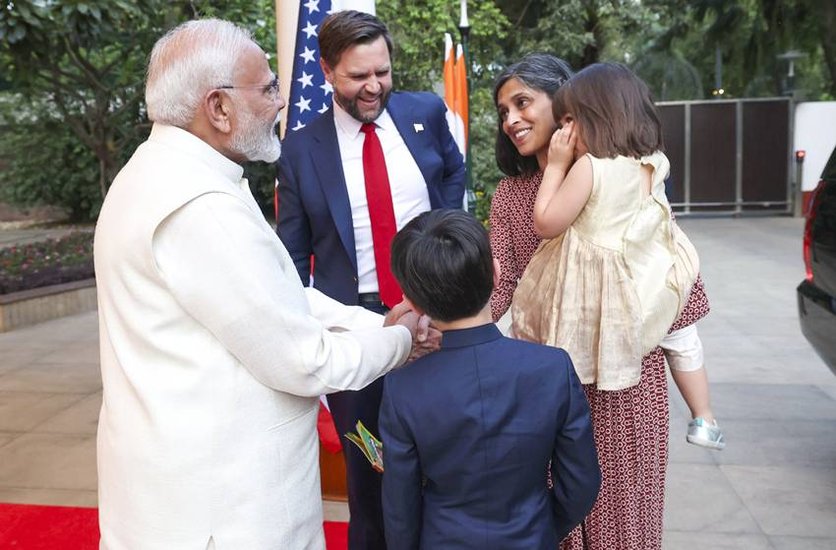 PM Modi-JD Vance