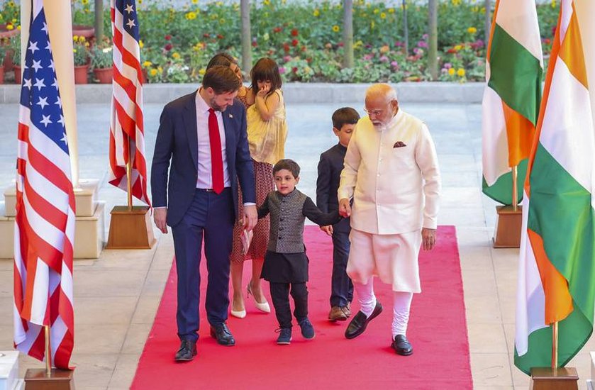 PM Modi and JD Vance Meet