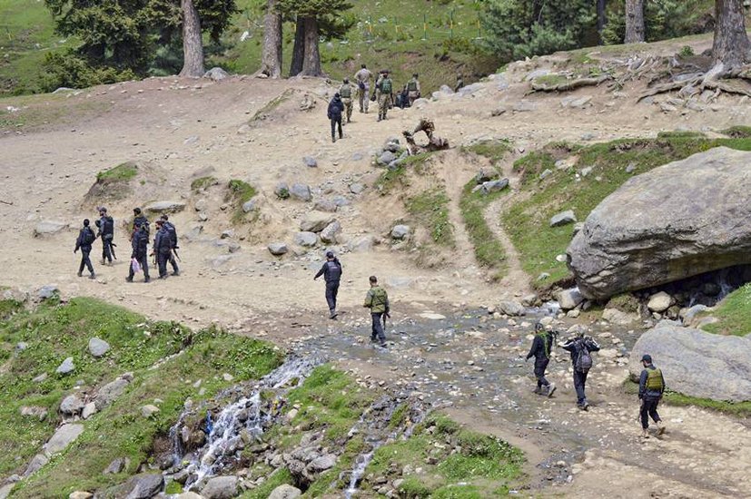Pahalgam terrorists Photos