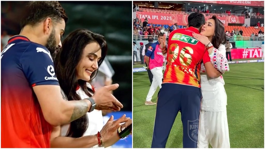 Virat kohli, Shreyas iyer, Preity Zinta, IPL 2025