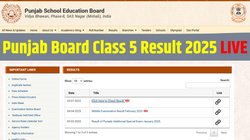 PSEB Punjab Board 5th Result 2025 Out: पंजाब बोर्ड कक्षा 5 का परिणाम जारी, pseb.ac.in से ऐसे डाउनलोड करें स्कोरकार्ड