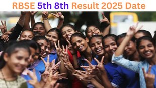 Rbse 5th 8th result 2024 roll number