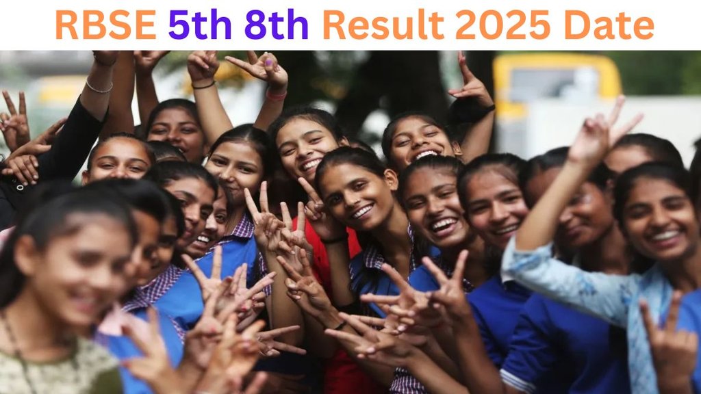 Rbse 5th 8th result 2024 roll number