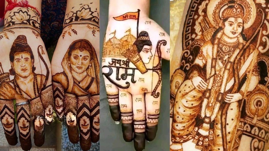 Ram Navami Mehndi Designs। Ram Navami Mehndi। mehendi designs