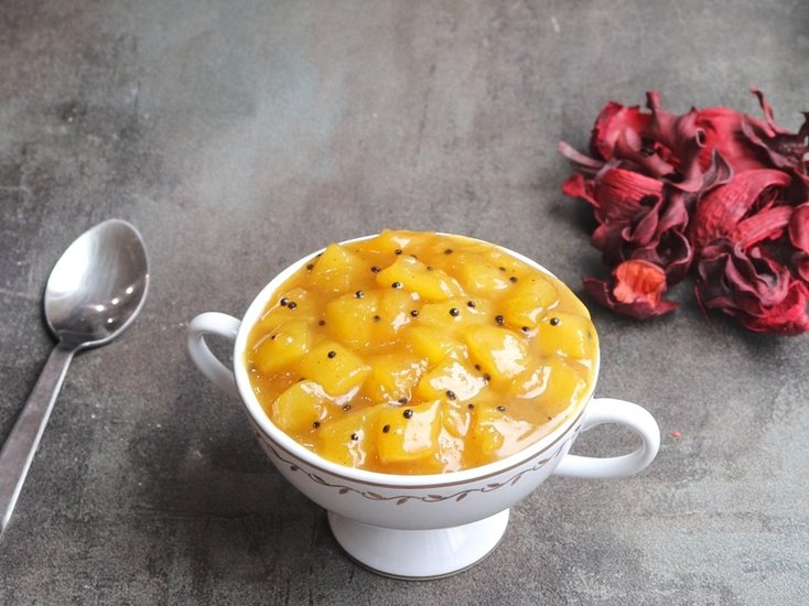 Raw Mango Pachadi