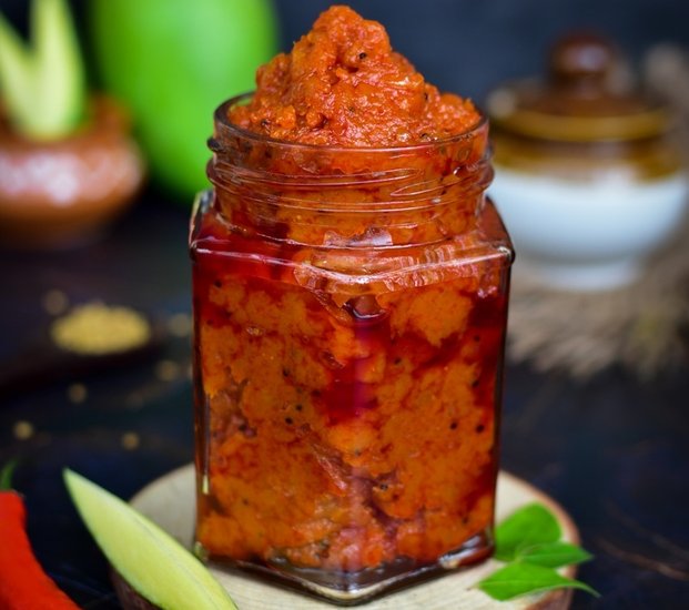 Raw Mango Thokku