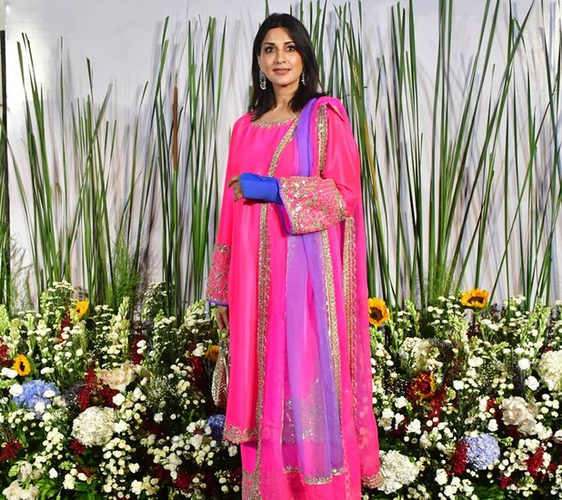 Sonali Bendre in Salman Khan Eid Party