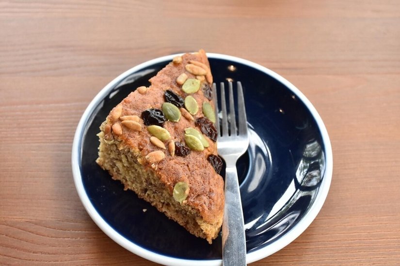 Steamed Oats Cake 2
