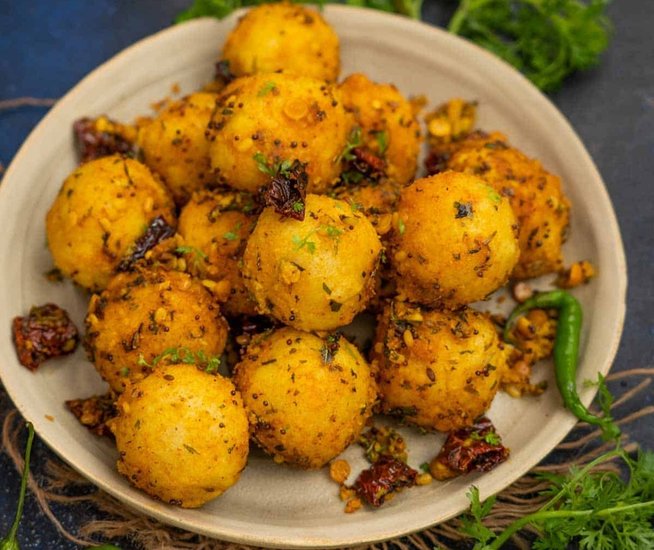 Steamed Poha Balls 2