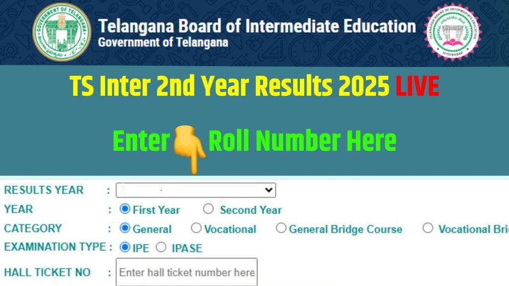 TS Inter Result 2025, TS Inter 2nd year Result Telangana News, Telangana 11th Result 2025,