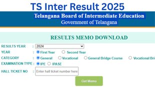 TS Inter Results 2025, TS Inter Result 2025 Date and Time,